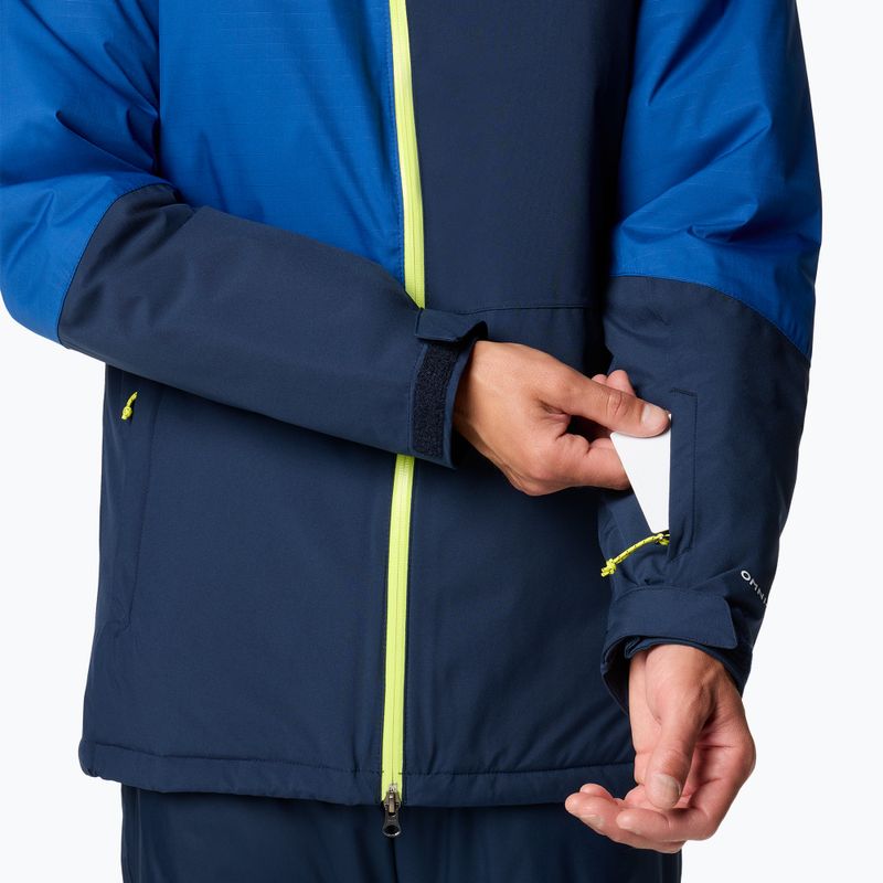 Geacă de schi pentru bărbați Columbia Iceberg Point II collegiate navy/mountain blue 7