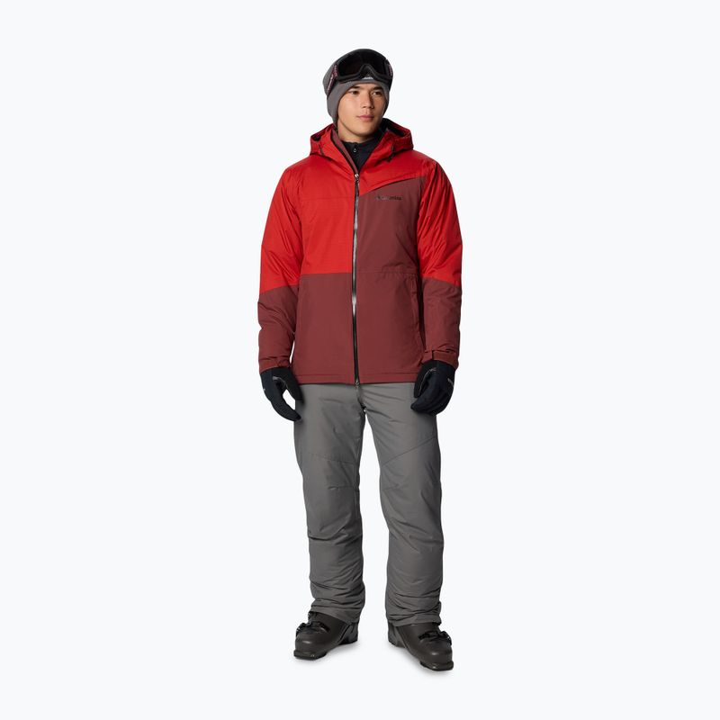 Geacă de schi pentru bărbați Columbia Iceberg Point II spice/sail red 2