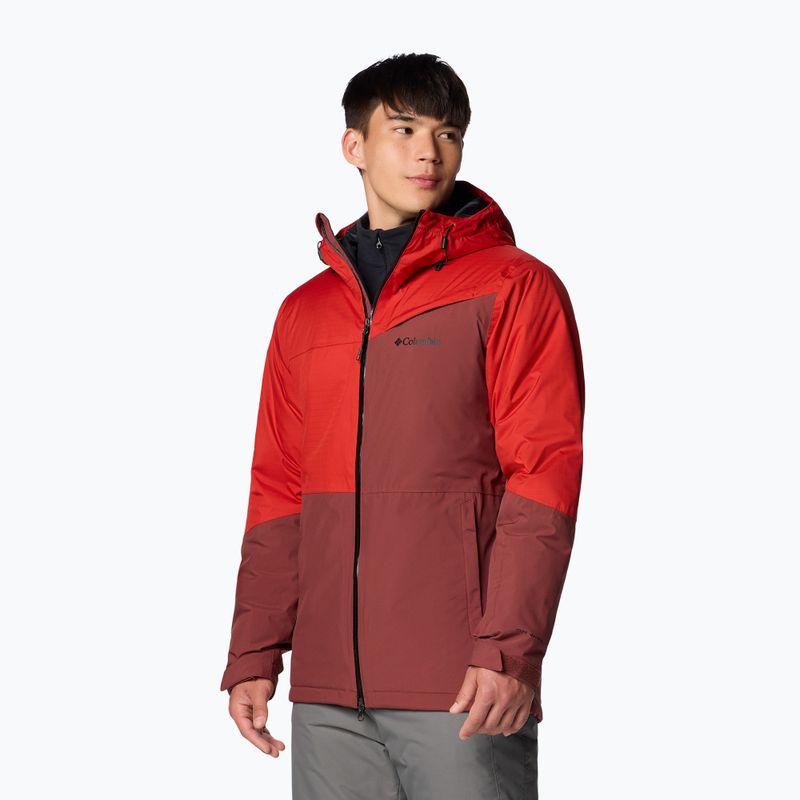 Geacă de schi pentru bărbați Columbia Iceberg Point II spice/sail red 4