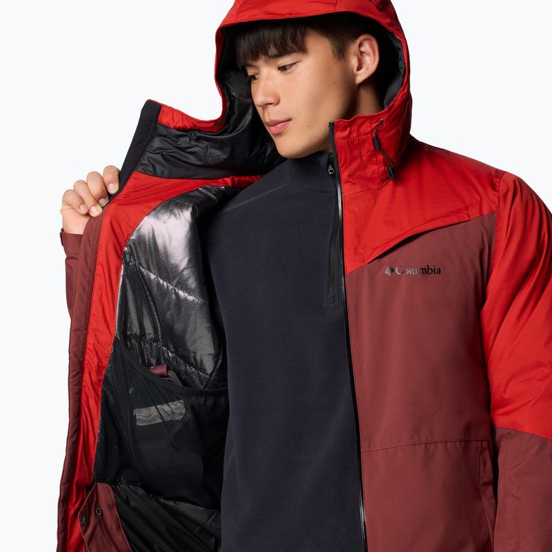 Geacă de schi pentru bărbați Columbia Iceberg Point II spice/sail red 10