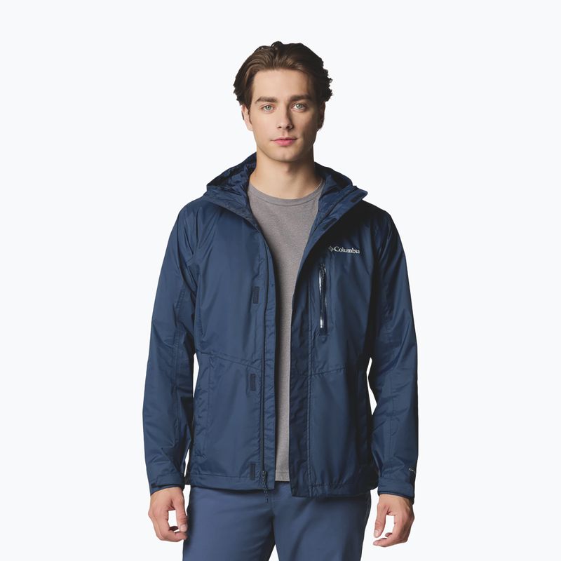 Geacă de ploaie pentru bărbați Columbia Pouring Adventure III collegiate navy 4