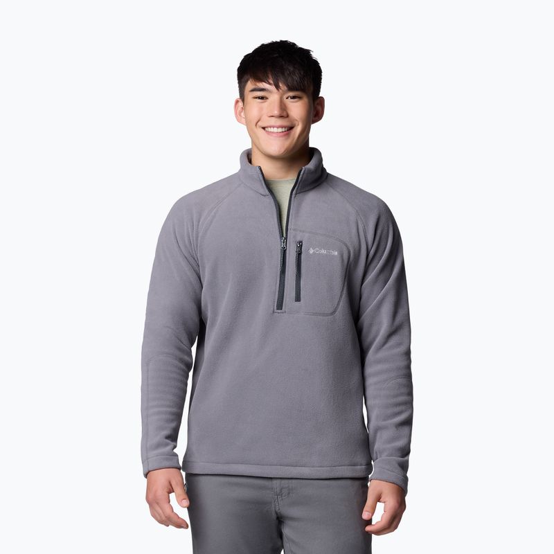 Hanorac bărbați Columbia Fast Trek III city grey/shark