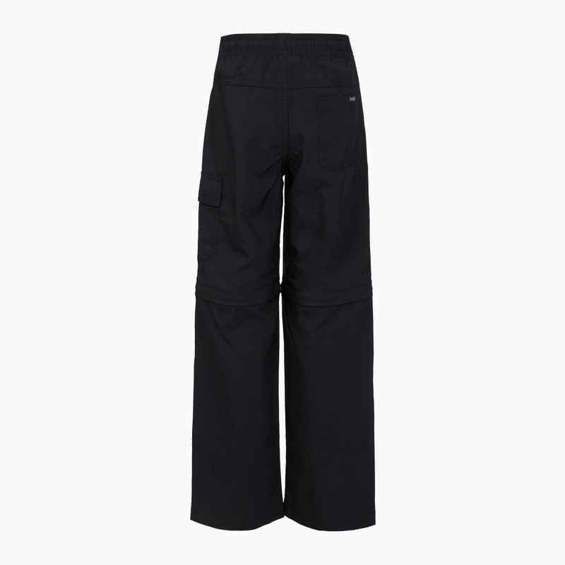 Pantaloni de trekking pentru copii Columbia Silver Ridge Utility Convertible Hiking black 2