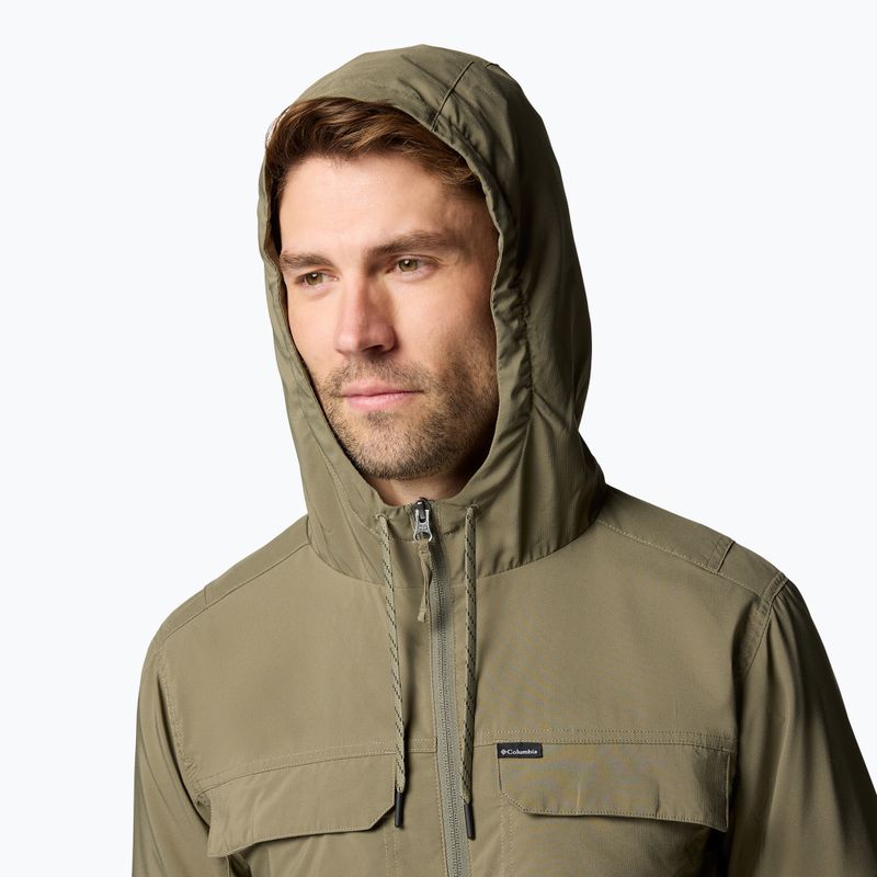 Hanorac de trekking pentru bărbați Columbia Skien Valley Hooded stone green 5