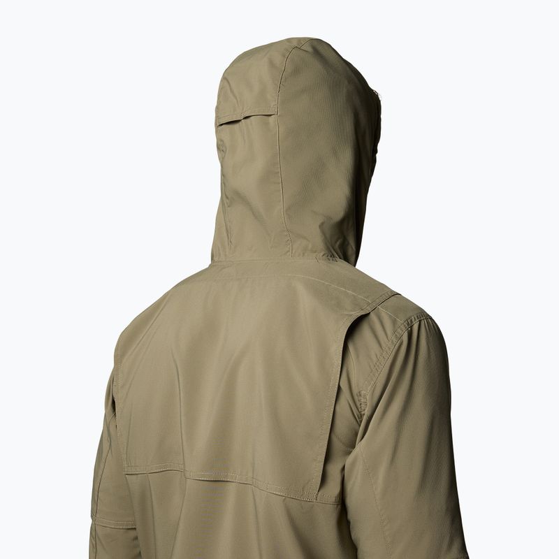 Hanorac de trekking pentru bărbați Columbia Skien Valley Hooded stone green 7