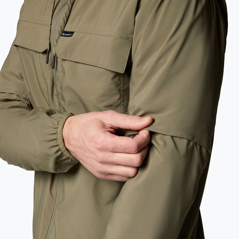 Hanorac de trekking pentru bărbați Columbia Skien Valley Hooded stone green 8
