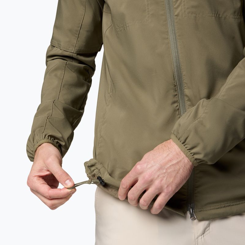 Hanorac de trekking pentru bărbați Columbia Skien Valley Hooded stone green 9