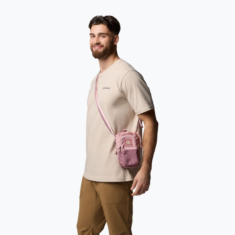 Geantă pentru sticlă Columbia Trail Traveler Water Bottle Sling eraserpink/fig/pink sand/lemonwash 7