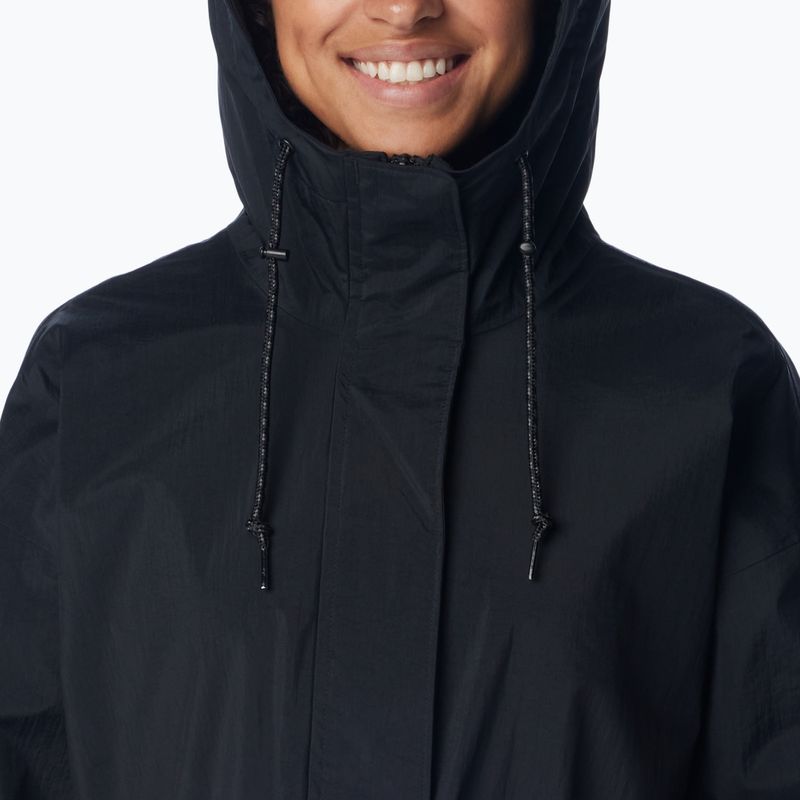 Jachetă hibrid pentru femei Columbia Splash Side II parka black crinkle 6