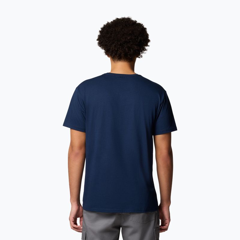 Tricou pentru bărbați Columbia CSC Basic Logo collegate navy 3