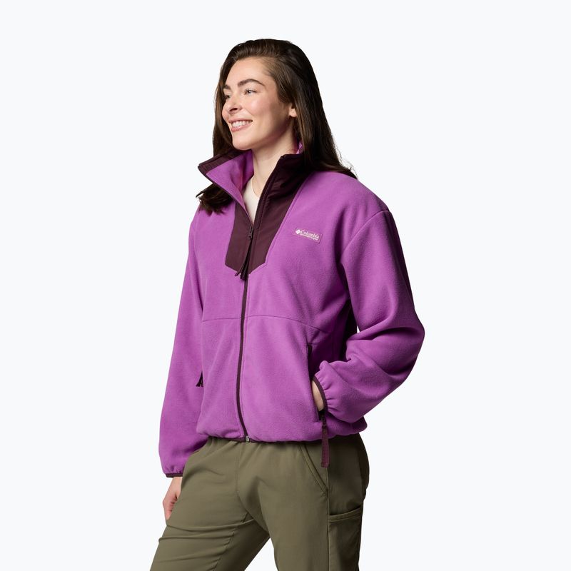 Bluză pentru femei Columbia Sequoia Grove Full Zip razzle/moonvista 3