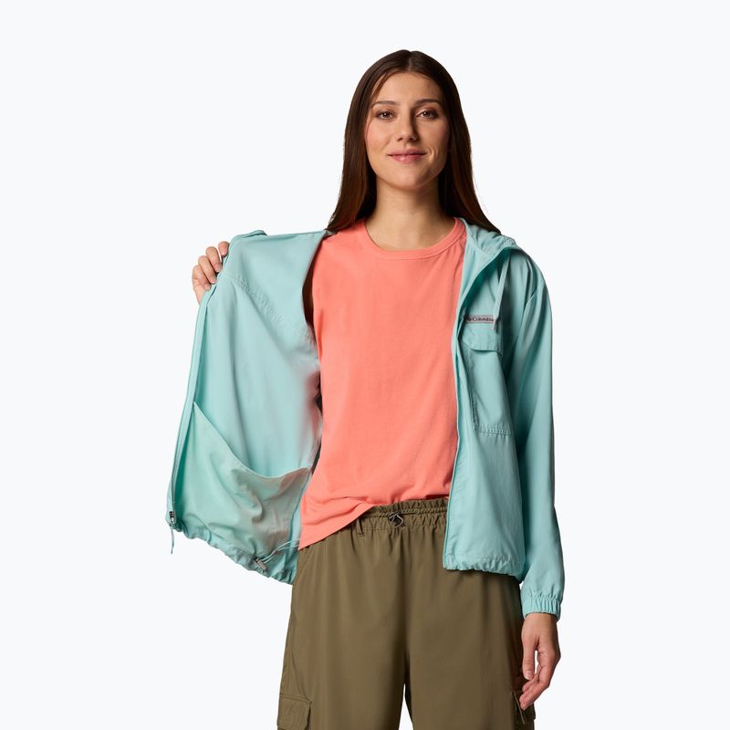 Hanorac de trekking pentru femei Columbia Skien Valley Hooded spray 5