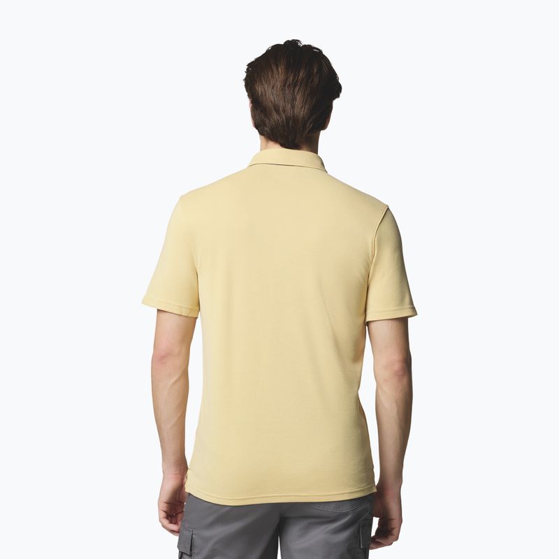 Tricou pentru bărbați Columbia Nelson Point Polo sand dune 3