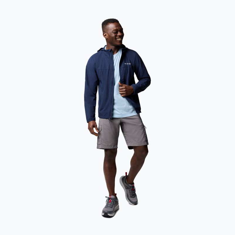 Geacă softshell pentru bărbați Columbia Heather Canyon collegiate navy 2