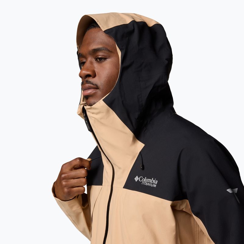 Geacă softshell pentru bărbați Columbia Northwest Explorer 3L Shell canone/black 5