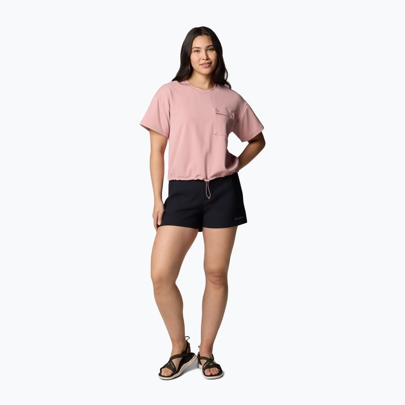 Tricou pentru femei  Columbia Granite Point Knit eraser pink 2