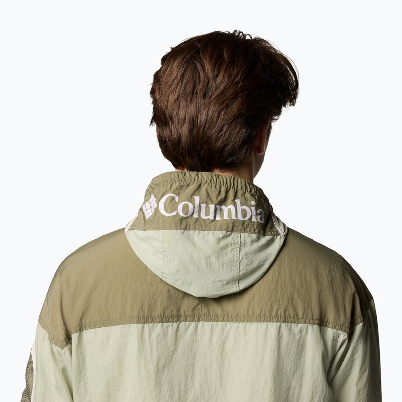 Geacă rezistentă la vânt pentru bărbați Columbia Challenger II Windbreaker safari/stone green 6