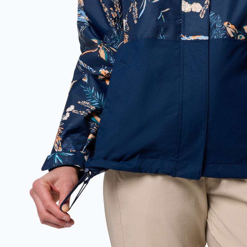 Jachetă hibrid pentru femei Columbia Hikebound Printed collegiate navy 7