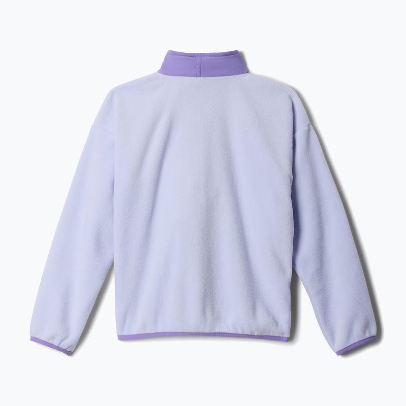 Bluză pentru copii Columbia Sequoia Grove Full Zip Fleece snowdrift/paisley purple 2