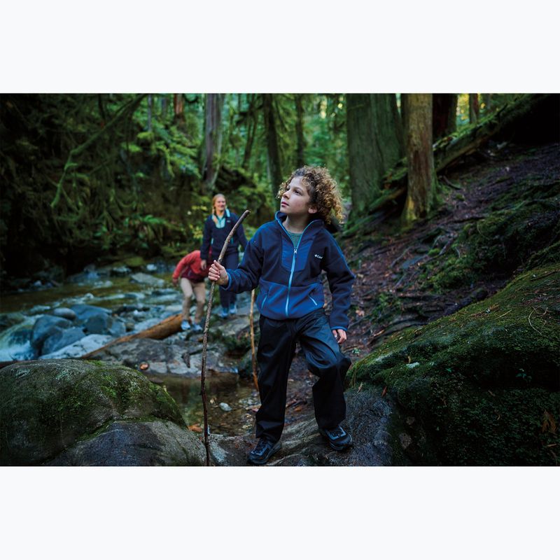 Bluză pentru copii Columbia Sequoia Grove Full Zip Fleece collegiate navy 3