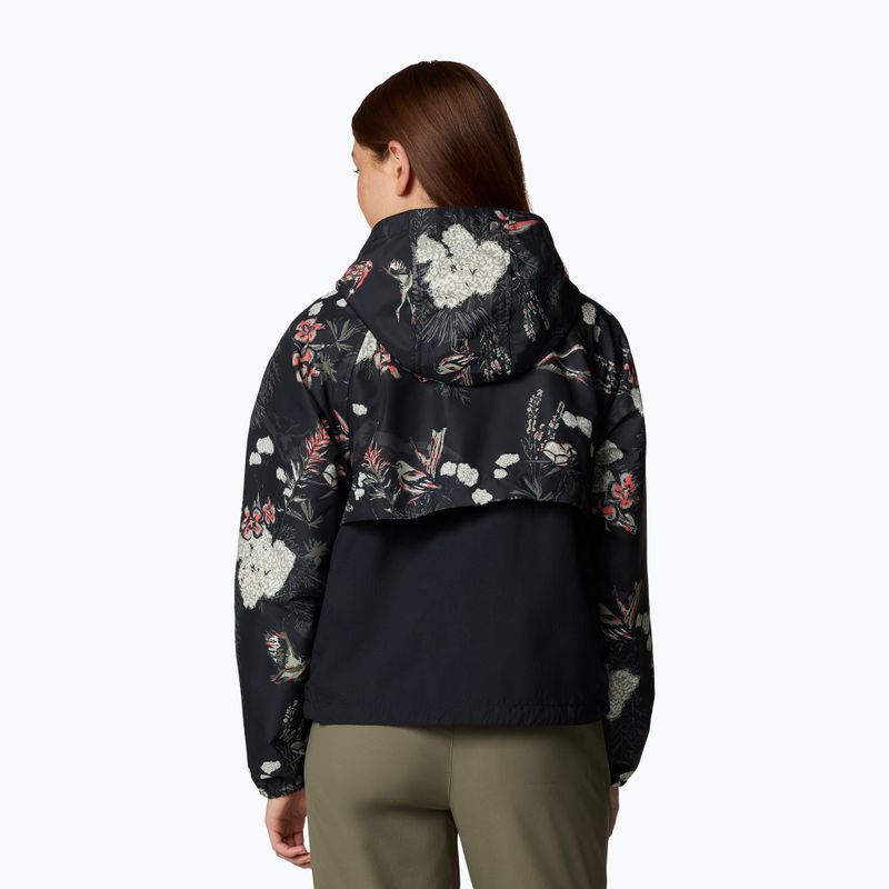 Geacă de vânt pentru femei Columbia Spire Valley Printed Windbreaker black outbacked 3