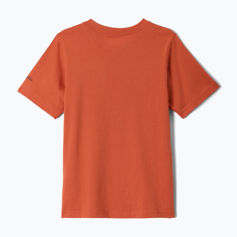 Tricou pentru copii Columbia Valley Creek Graphic tuscan/hike guide 2