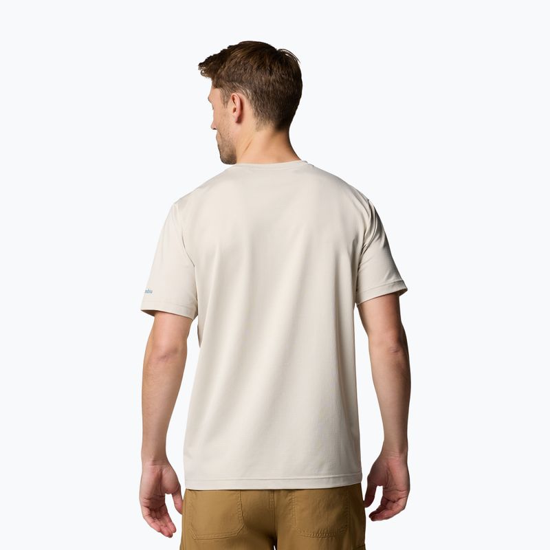 Tricou pentru bărbați Columbia Ice Lake II SS Tee dark stone/peak direction 3