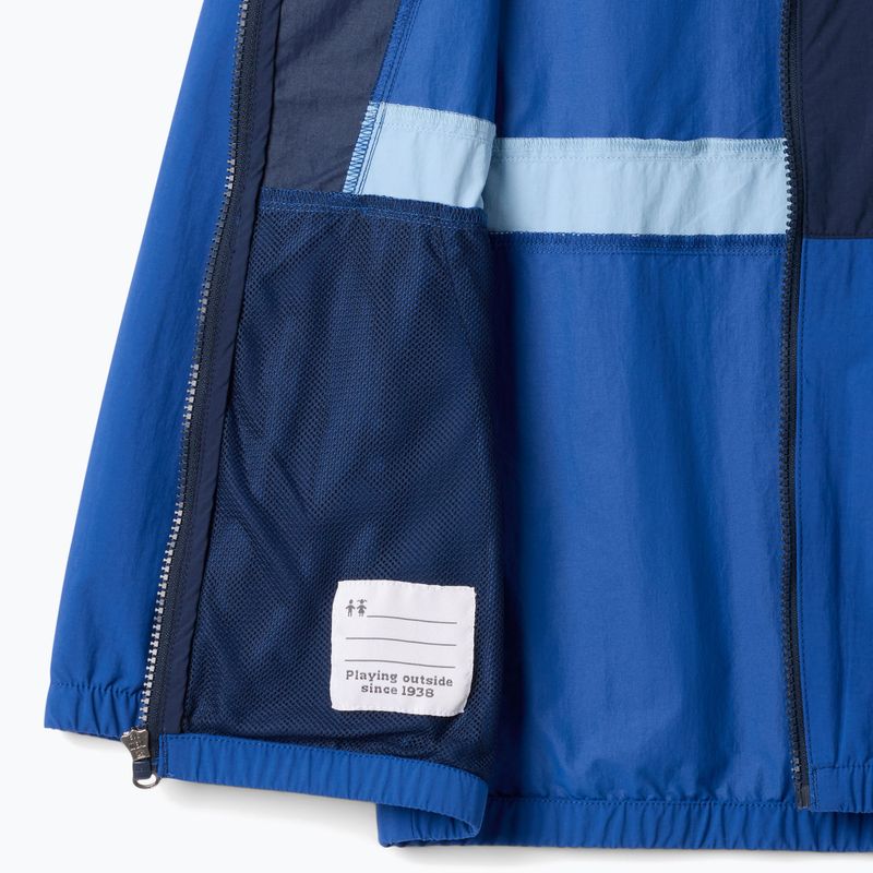 Geacă de vânt pentru copii Columbia Spire Valley Windbreaker mountain blue/collegiate navy/ripple blue 3