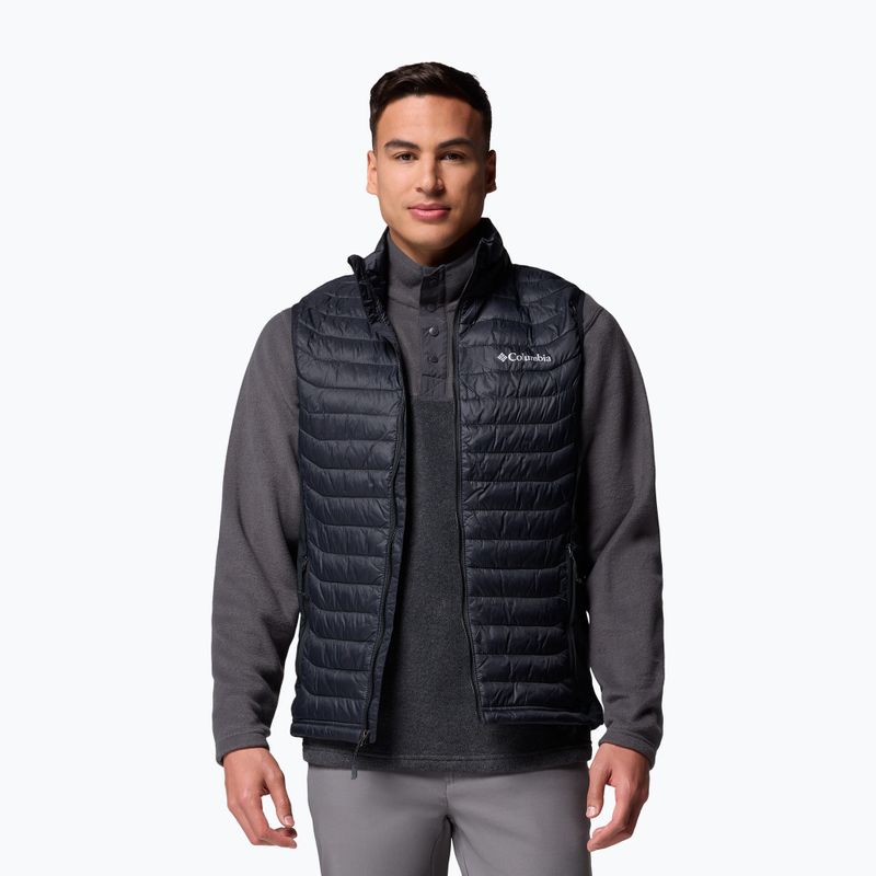 Vestă pentru bărbați Columbia Powder Pass Hybrid black 5