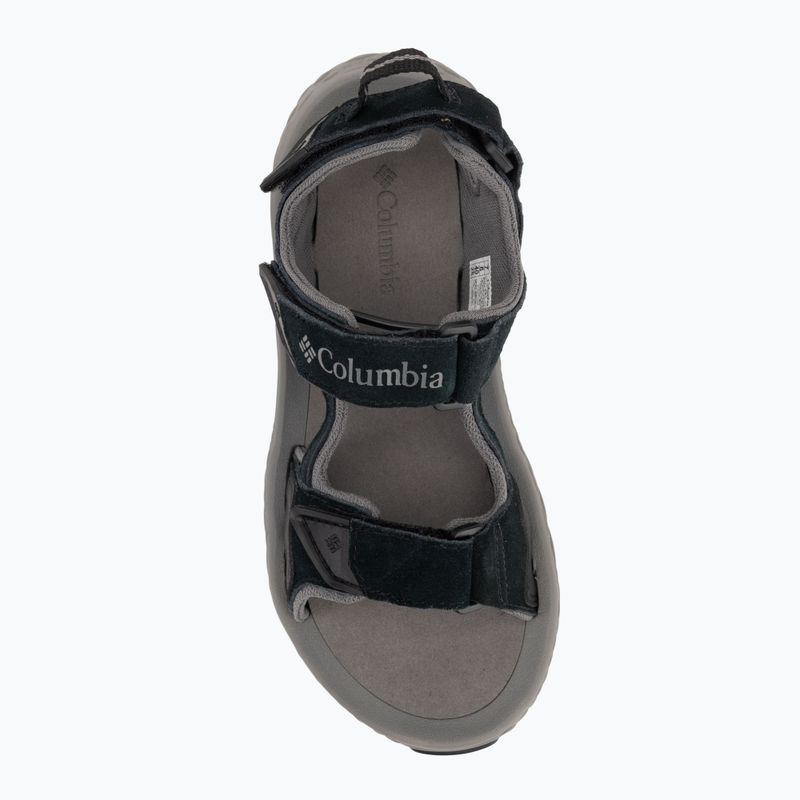 Sandale pentru bărbați Columbia Konos Hiker 3-Strap black/city grey 5
