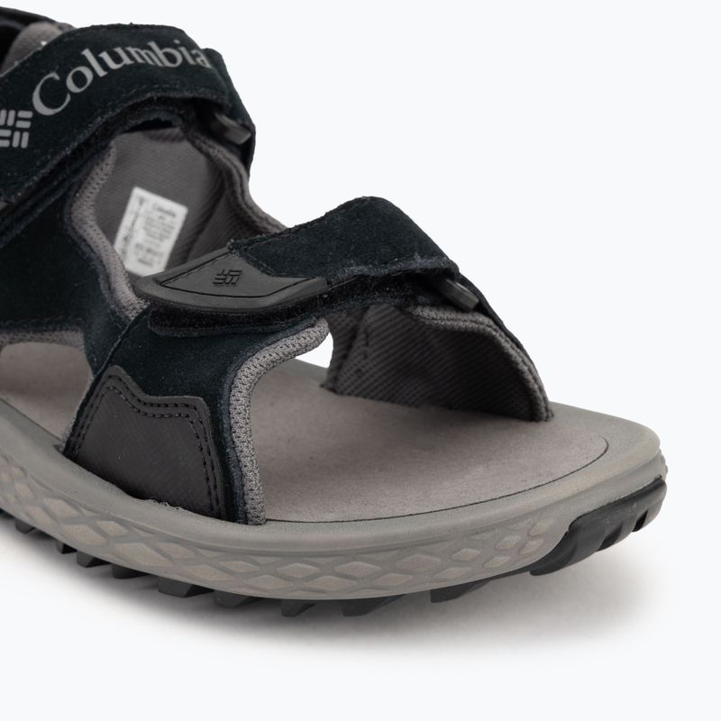 Sandale pentru bărbați Columbia Konos Hiker 3-Strap black/city grey 7