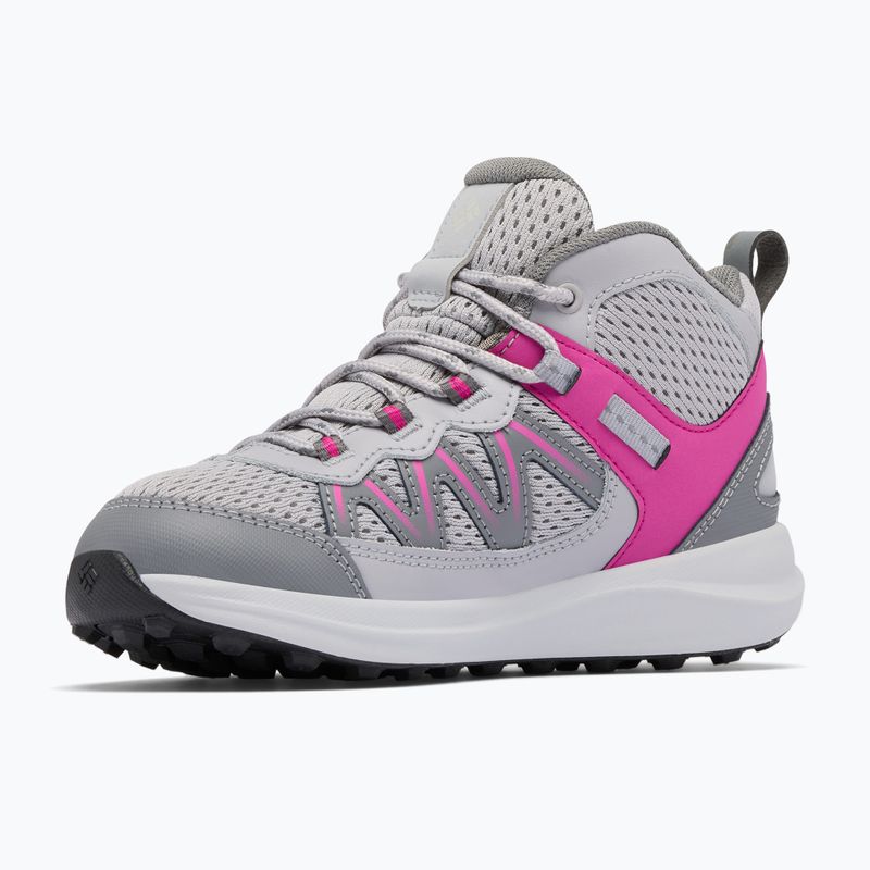 Încălțăminte de drumeție pentru copii Columbia Youth Peakfreak Rush Mid Waterproof ti grey steel/teal 4