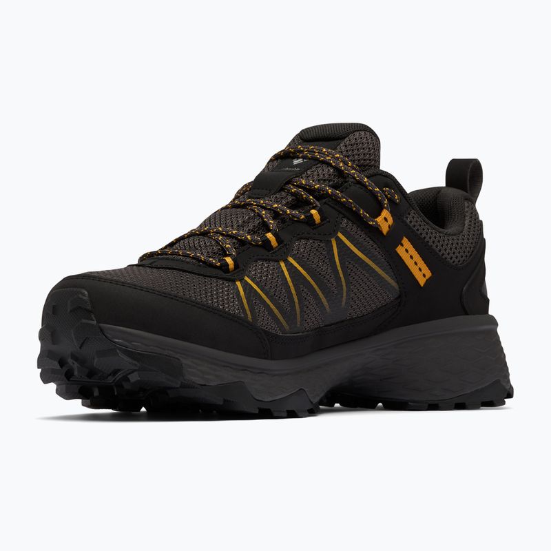 Încălțăminte de trekking pentru bărbați Columbia Peakfreak Rush Outdry black/raw honey 9
