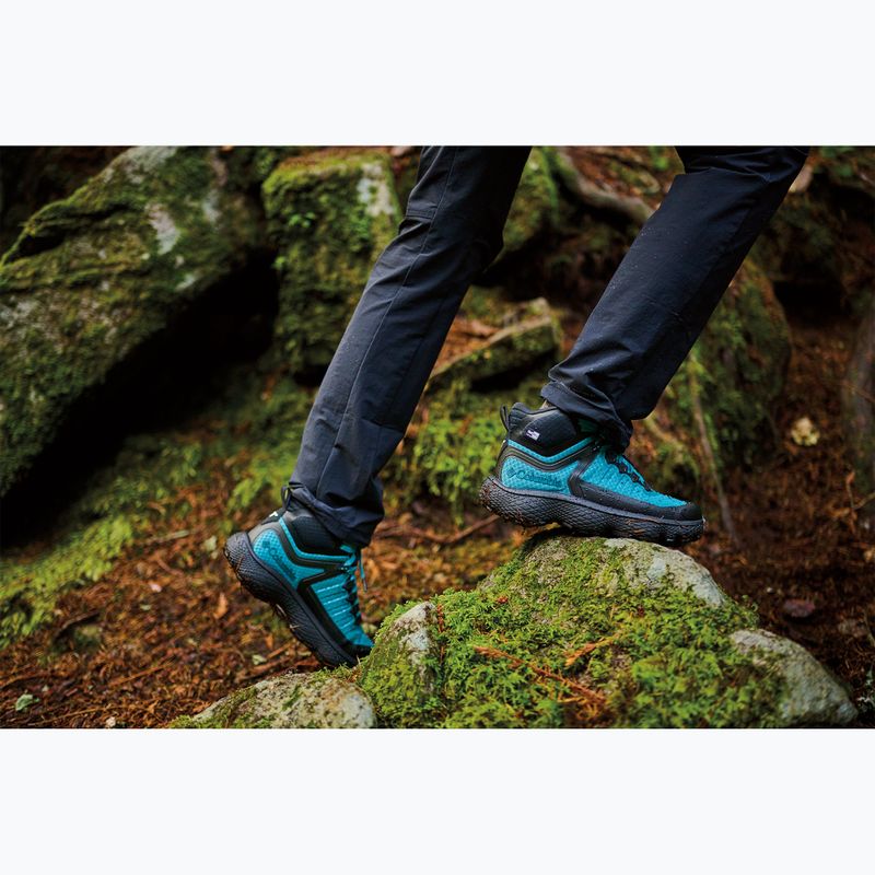 Încălțăminte de drumeție pentru femei Columbia Escape Thrive Titanum Mid Outdry teal/black 17