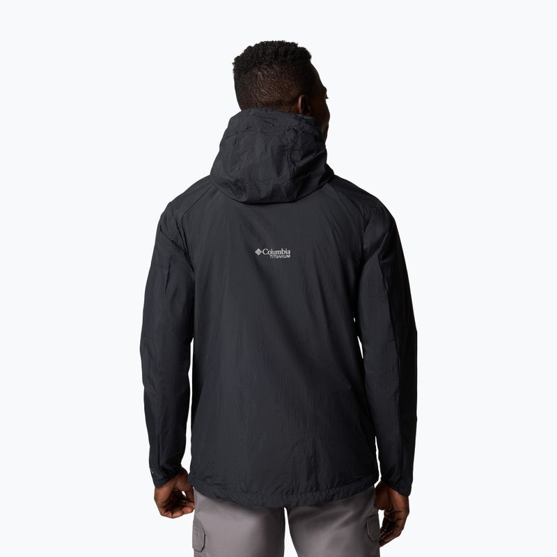 Geacă de vânt pentru bărbați Columbia Loop Trail II Windbreaker black 3