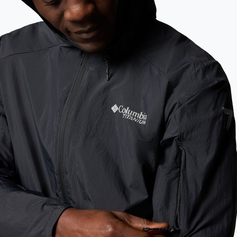 Geacă de vânt pentru bărbați Columbia Loop Trail II Windbreaker black 6
