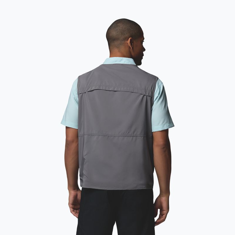 Vestă de trekking pentru bărbați Columbia Silver Ridge Utility city grey 3