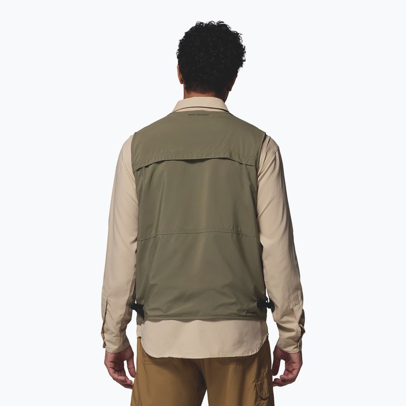 Vestă de trekking pentru bărbați Columbia Silver Ridge Utility stone green 3