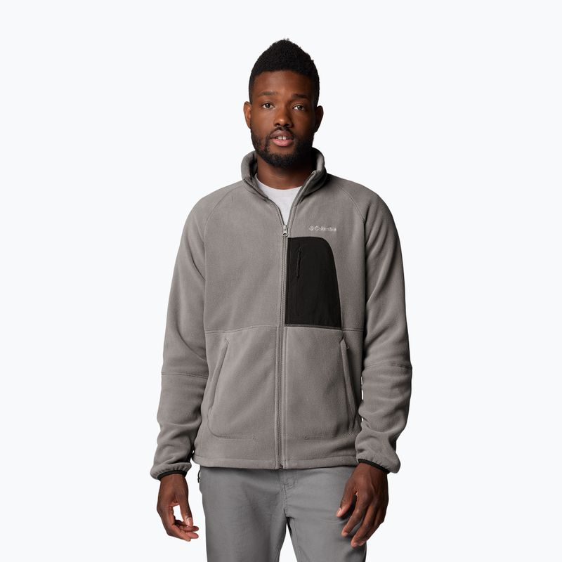 Bluză pentru bărbați Columbia Rapid Expedition II Full Zip Fleece city grey/shark