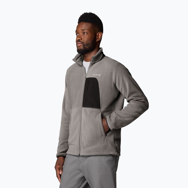 Bluză pentru bărbați Columbia Rapid Expedition II Full Zip Fleece city grey/shark 4