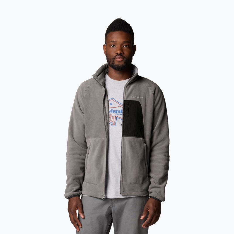 Bluză pentru bărbați Columbia Rapid Expedition II Full Zip Fleece city grey/shark 5