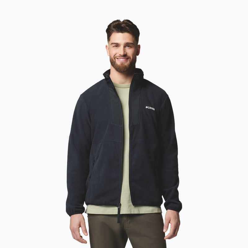 Bluză pentru bărbați Columbia Sequoia Grove FZ Fleece black 5