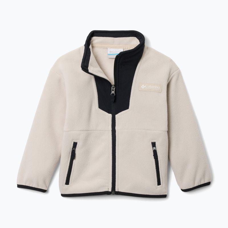 Bluză fleece pentru copii Columbia Sequoia Grove Full Zip Fleece dark stone/black