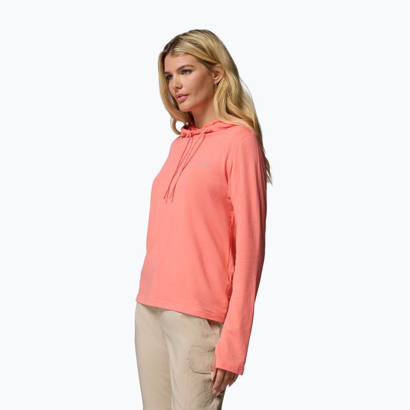 Hanorac pentru femei Columbia Sun Trek Hoodie alpenglow 4