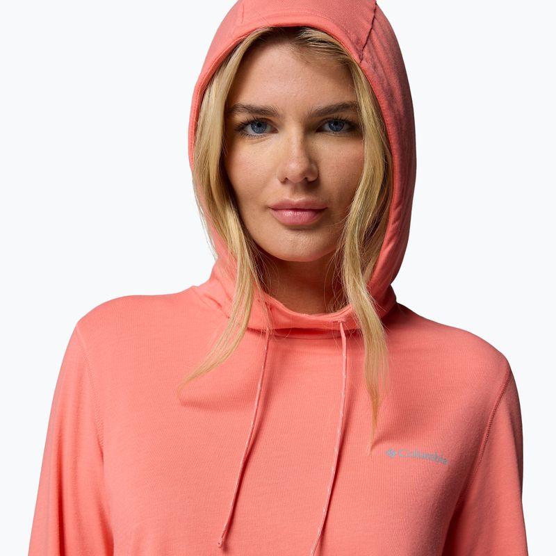 Hanorac pentru femei Columbia Sun Trek Hoodie alpenglow 5