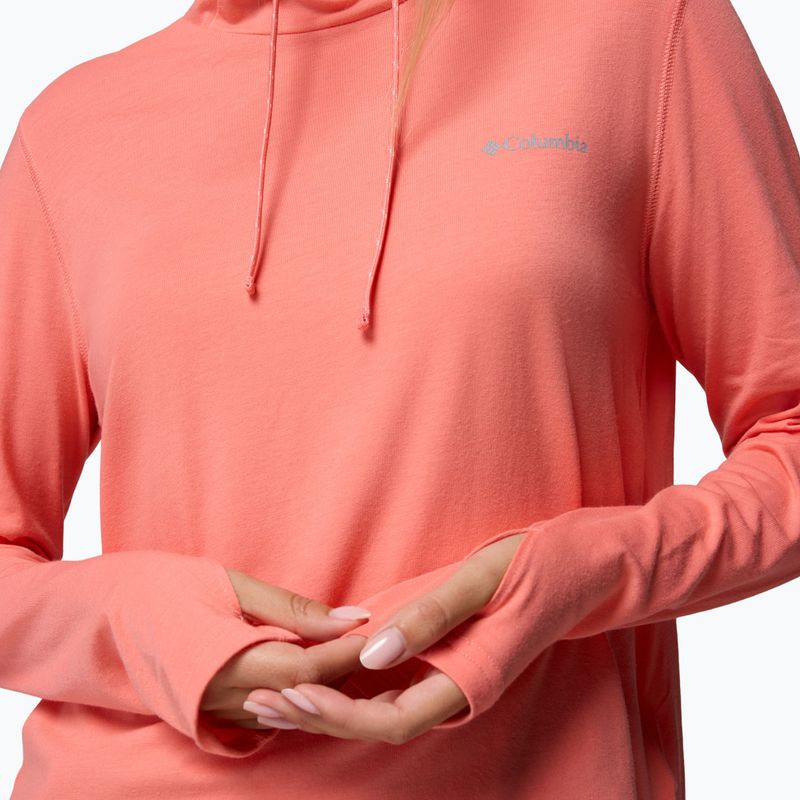 Hanorac pentru femei Columbia Sun Trek Hoodie alpenglow 6