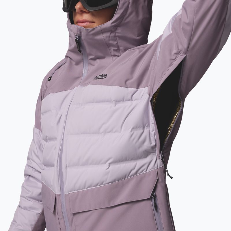 Geacă de schi pentru femei Columbia Glacier Ridge Down shale purple/lavender pearl 8