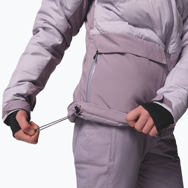 Geacă de schi pentru femei Columbia Glacier Ridge Down shale purple/lavender pearl 10