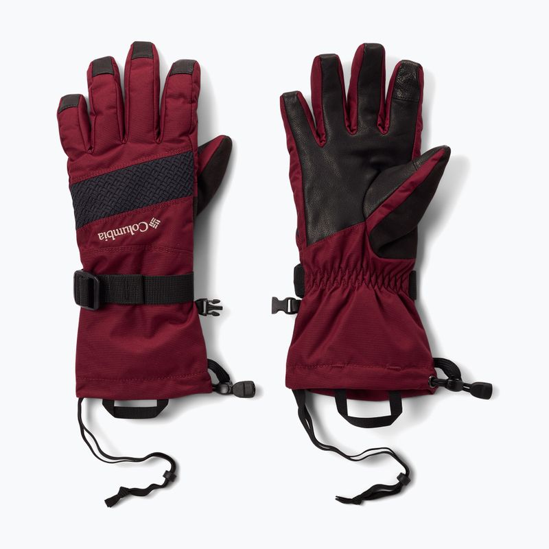 Mănuși de trekking pentru femei Columbia Whirlibird III rich wine