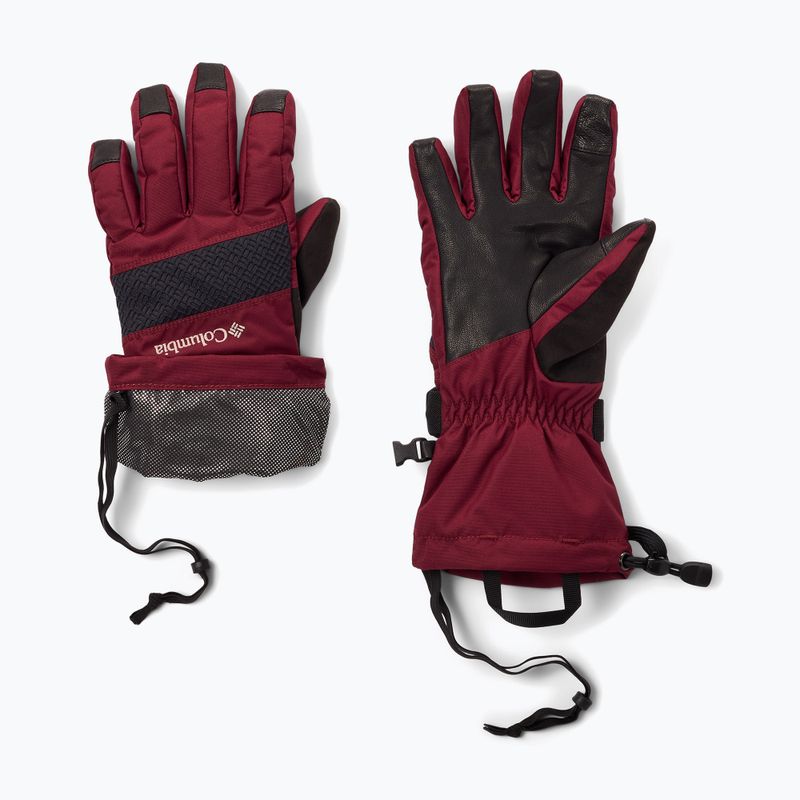 Mănuși de trekking pentru femei Columbia Whirlibird III rich wine 2